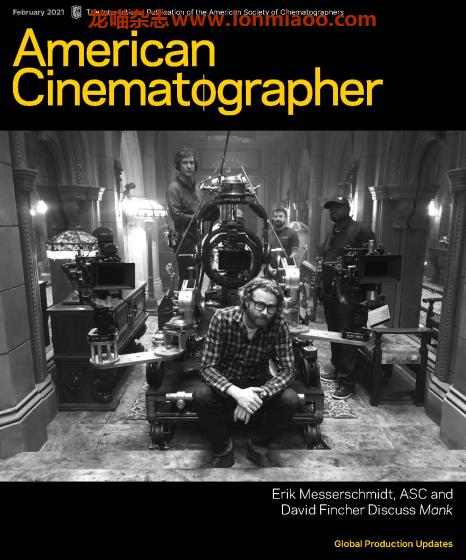 [美国版]American Cinematographer 电影摄影师杂志 2021年2月刊